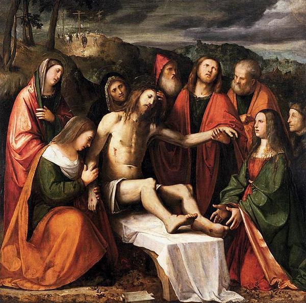 Girolamo Romanino Pieta Norge oil painting art